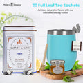 Tea Gift Set for Women Ã¢ÂÂ Thoughtful Get Well Gift Box with Cozy Socks, Stainless Tumbler, 20 Teaa Sachets, Honey Jar & Sending Hugs Card (Paris