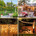 FEED GARDEN String Light Poles for Outside,9.8FT Metal Poles for Outdoor String Lights, Stand Poles for Deck, Garden, Patio, Wedding, Backyard,