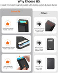 for Magsafe Wallet, Strongest Magnetic Wallet, for iPhone Walle t Magsafe with 2 Card Slots, Magnetic Card Holder for iPhone 17/16/15/14/13/12