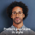 Ultralight Blue Light Glasses for Women - 99% Protection Computer Glasses for All Day Comfort - anti UV Glare & Eyestrain