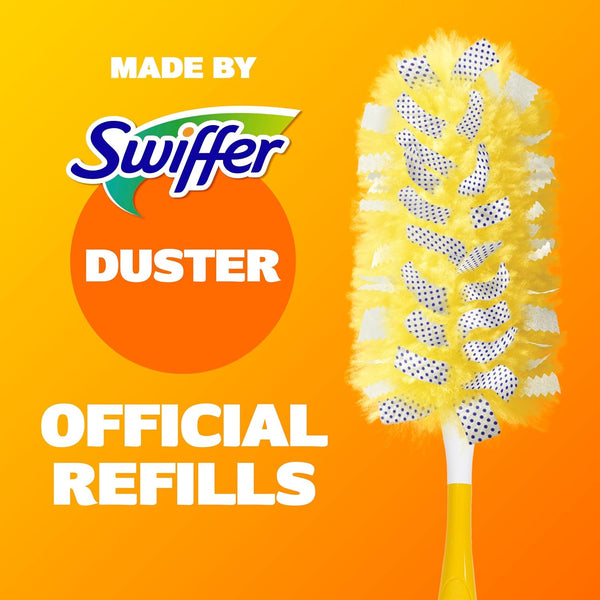 Swiffer Dusters Heavy Duty Multi-Surface Duster Refills for Cleaning, Unscented, 11 Count 1 Pack (11 Count) Ceiling Fan Duster