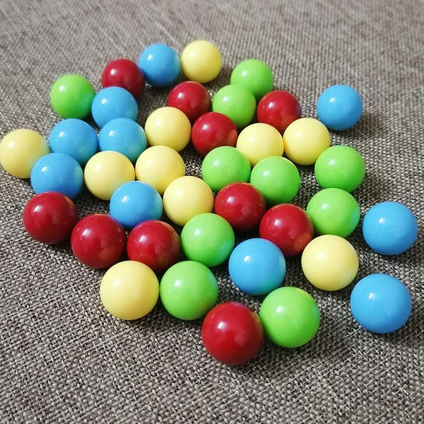 48Pcs Game Replacement Marbles Balls Compatible with Hungry Hungry Hippos（4 Color