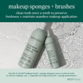 Ecotools Eye Enhancing Duo Makeup Brush Kit, for Enhanced Eye Look, Use to Define, Blend, Smudge, and Shade, 2 Piece Set