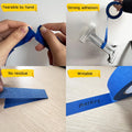 4 Rolls Premium Painters Tape, Blue Tape, Masking Tape, Paint Tape for Multi-Purpose, Painting, Painter's, DIY Crafts Arts (88yd =0.94IN*22yd*4)