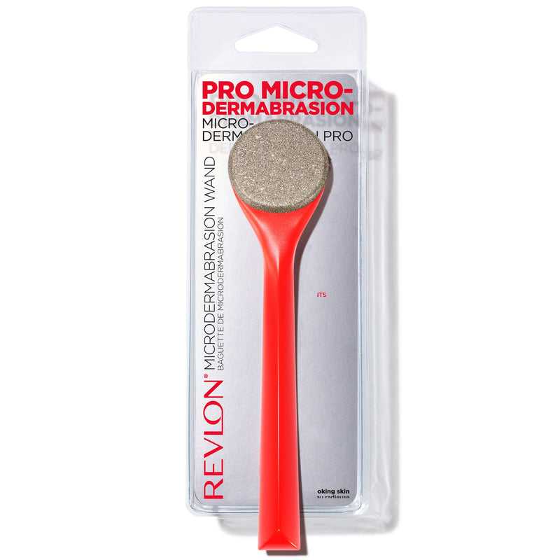Revlon Microdermabrasion Wand, Gently Exfoliate Skin with Real Diamond Grit, 1 Count