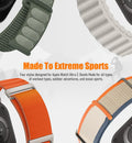 8 Pack Compatible with Apple Watch Ultra 3/2 Band 49mm 46mm 45mm 44mm 42mm Men Women,Breathable Trail Loop+Alpine Loop+Ocean +Nylon Sport Loop for
