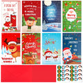24 Pack Christmas Money Holders for Cash Christmas Money Holder for Cash Gifts with Envelopes for Cash Xmas Decoration, Holiday, and New Year Cash