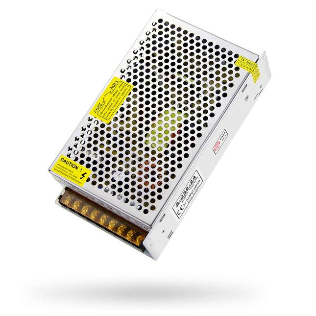 SHNITPWR 24V Power Supply 10A 240W AC DC Adapter, DC 24 Volt 10 Amp Switching Power Converter Transformer LED Driver 110
