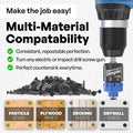 Adjustable DIMPLER ® Drywall Bit | Perfect for Converting Electric and Impact Drills into a Drywall & Deck Screw Gun | Holds the Screw with a Poweful Magnet