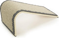 SmartyKat Sisal Angle Ramp Cat Scratcher, Natural Woven Sisal Surface & Stable Wooden Structure with Organic Catnip Angle Scratcher - Sisal One Size