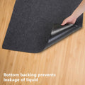 Outdoor Storage Shed Mat，Waterproof and Dustproof Outdoor Carport Mat—Backing Prevents Liquid Penetration，Soft Material, Patio Furniture