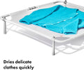OXO Good Grips Folding Sweater Dryer, White, 26" sq. x 4-1/2" h