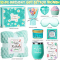 Birthday Gifts for Women Friendship, Unique Happy Birthday Gifts Basket for Mom Her Best Friend Sister Wife Girlfriend Coworker, Luxury Self Care