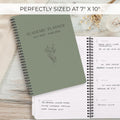 Aesthetic 2025-2026 Academic Planner - A Beautiful 7" x 10" Daily Planner for Women or Men with Weekly & Monthly Spreads For The 25-26 School Year
