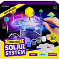 Dan&Darci 360° Orbiting Solar System for Kids - Paint & Build Model Kit - Arts and Crafts for Kid Ages 8-12, 4-6, 4-8, 6-8 - Space Toys 8-10 -