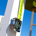 Komelon 425IEHV High-Visibility Professional Tape Measure Bother Inch and Engineer Scale Printed 25-Feet by 1-Inch, Chrome 7.6 m Tape Measure