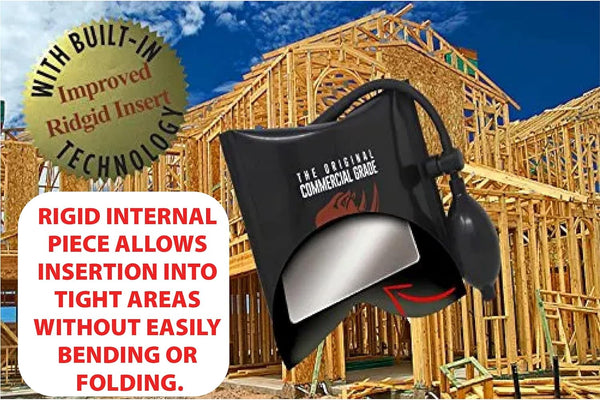 The Original Rhino Strong Commercial Grade Air Wedge Bag Pump Professional Leveling Kit & Alignment Tool Inflatable Shim Bag Single