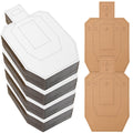 Hungdao 40/100 Pcs IPSC Cardboard Targets for Shooting Classic Silhouette Targets for The Range Tactical Practice Competitions Tactical Training