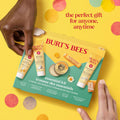 Burt's Bees Mothers Day Gifts Ideas - Essentials Everyday Set, 5 Travel Size Products - Deep Cleansing Cream, Hand Salve, Body Lotion, Foot Cream