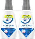 Crest Pro-Health Gum Care Mouthwash, Antibacterial, 1L, 2 Pack, Anti gingivitis, Alcohol Free Mouth Rinse, Bad Breath Treatment, Fluoride Rinse