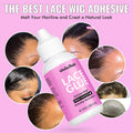 Dolahair Wig Glue Spray for Front Lace Wig Lace Melting Spray for Wigs Melting Spray Lace Bond Spray Lace Glue Kit Wig Install Kit (Melting Spray