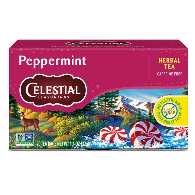 Celestial Seasonings, Tea, Peppermint, 20 Ct