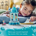 LEGO Disney Frozen Anna and Elsa’s Magical Carousel 43218 Ice Palace Building Toy Set with Disney Princess Elsa, Anna and Olaf, Great Birthday
