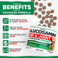 YUMA'S Glucosamine for Dogs - Hip and Joint Supplement for Dogs - 170 Ct - Glucosamine Chondroitin Chews - Joint Pain Relief Supplement with MSM -