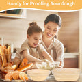 200 Bowl Covers Shower Caps for Sourdough Bread Proofing Large Elastic Reusable Plastic Wrap for Food Storage Baking Rising Meal-Prep Fermentation