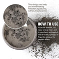 BOBISUKA Makeup Special Effects Dirt Powder for Halloween Makeup Theme Party Wedding Movies Stage Performances Cosplay(0.78 Oz)(Gray Stone)