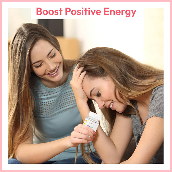 Sensemory 60 Pcs Positive Affirmation Cards Jar, Funny Emotional Support Gift for Teen Girls, Gifts for People with Depression, Motivational