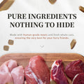 Herz Air-Dried Dog Food, High Protein, Chicken & Duck Liver 1 lb Chicken 1 Pound (Pack of 1)