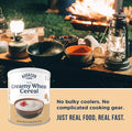 Creamy Wheat Cereal Can Emergency Food Supply, 55 Servings, 10 Year Shelf Life - Instant Breakfast Food and Healthy Snack Creamy Wheat 63 Ounce
