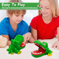 Crocodile Teeth Game for Kids Ages 4+, Alligator Tooth Game Push Teeth Down Toy, Funny Chomping Mouth Bite Surprise Games, No Batteries Travel