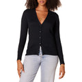 Amazon Essentials Women's Lightweight Cardigan Sweater Regular Large Black