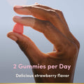 NatureÃ¢ÂÂS Bounty Optimal Solutions Advanced Hair, Skin and Nails Pectin Gummies, 2X Biotin per Serving, No Stick Gummy, Vegetarian Formula,