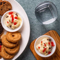 DELLING Dipping Bowls Sets of 12 1.2 Oz Porcelain Dip Soy Sauce Dishes & Bowl Small Cups for Sushi Tomato Sauce, Soy, BBQ -Chip and Dip Serving