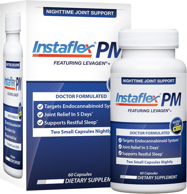 Instaflex PM Nighttime Joint Support with Levagen, Tamaflex, GABA, Ashwagandha, 