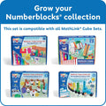 hand2mind Numberblocks Express Train MathLink Cubes Activity Set, Preschool Learning Activities, Train Toy, Counting Blocks, Number Toys, Kids