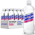 Propel, Black Cherry, Zero Calorie Sports Drinking Water with Electrolytes and Vitamins C&E, 16.9 Fl Oz (12 Count) Black Cherry 16.9 Fl Oz (Pack