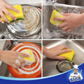 MR.SIGA Heavy Duty Scrub Sponge, 24 Count, Size:11 x 7 x 3cm, 4.3" x 2.8" x 1.2" pack of 24