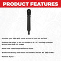 Scotty #259 Rod Holder Height Extender Black, Small