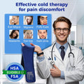 Cooling Gel Eye Mask Sleep - Hsa Fsa Eligible Items Only - Puffy Eyes, Migraine Relief, Dark Circles, FACEMOON Reusable Sleep Mask for Ice Cold