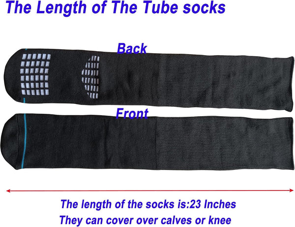 2 Pairs Replacement Sock Liner for Orthopedic Cast Walking boot Air Cam Walkers, Under Air Cast Brace Surgical Broken Leg Toe Fracture boots