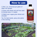 Neptune’s Harvest Organic Tomato & Vegetable Plant Fertilizer (2-4-2) - Liquid Plant Food w/Fresh Fish, Seaweed, Molasses, Yucca Extract, & Humic