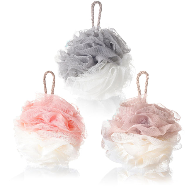 3 Pcs/50G Bath Shower Loofah,Loofah Sponge,Loofah Cloth,Shower Loofahs for Women