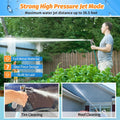 AUTOMAN Full Size Garden Hose Nozzle, High Pressure Pistol Grip Water Nozzle Sprayer with Threaded Front, Adjustable Spray Water Flow for Washing