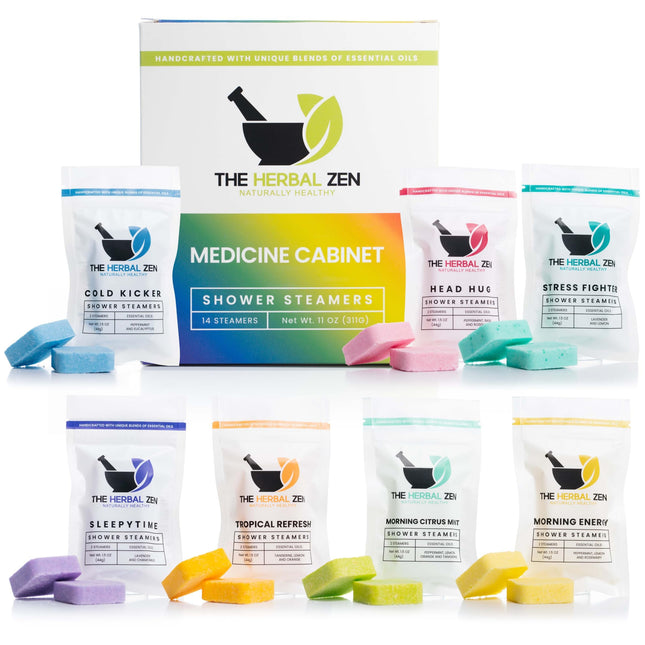 Shower Steamers Aromatherapy Variety Pack - Shower Bombs Made in the USA - Aroma