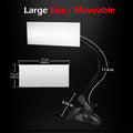Ampper Clip On Security Mirror, Convex Cubicle Mirror for Personal Safety and Security Desk Rear View Monitors or Anywhere (6.69" x 2.95",