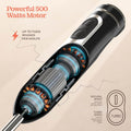 Powerful Immersion Blender, Electric Hand Blender 500 Watt with Turbo Mode, Detachable Base. Handheld Kitchen Gadget Blender Stick for Soup,